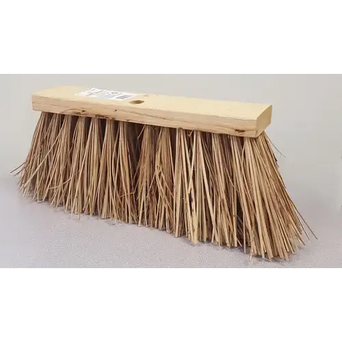 SANDY/STREET BROOM W/O HANDLE 16
